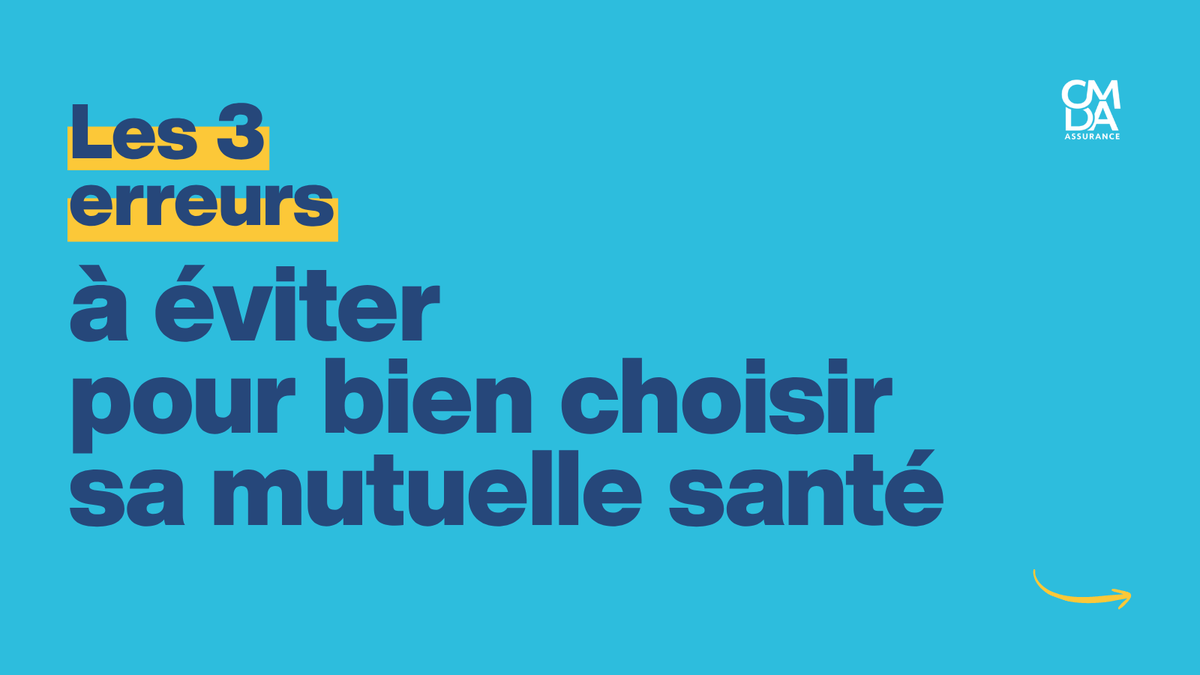 CMDAassurance's tweet photo. 🤯Prix, garanties, conditions du contrat et évolution de vos besoins : découvrez les 3 erreurs à éviter pour faire le bon choix.

#mutuelle #artisans #commerçants #agriculteurs #Entrepreneurship #indépendants #Professionslibérales #séniors #assurance https://t.co/ky5YJvPJIX