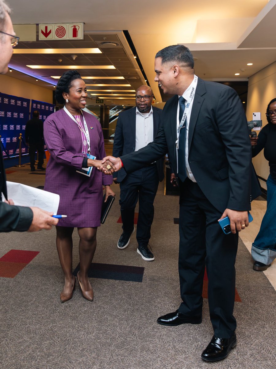 VuyiswaRamokgop's tweet photo. At the CNBC Africa AI Summit 2026, joining the conversation on building Africa’s AI economy. 🤖🌍
As Gauteng, we must harness AI and innovation to drive inclusive growth, create opportunities and strengthen our global competitiveness.
#CNBCAfricaAISummit #AIForAfrica #GrowingGautengTogether