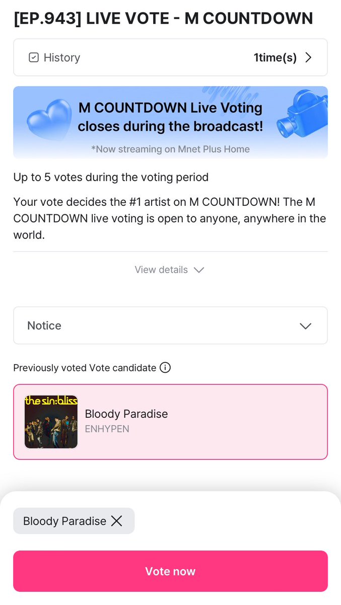 Saicollect's tweet photo. Enhypen give away ga 

Gulat bkk pcs for free CAN CHOOSE your desire member !

Rules
— MBF
— RT and LIKE this post
— VOTE ENHYPEN on MNET drop proof  comment section 

BLISS RUNS RED WITH ENHYPEN
#ENHYPENonMCountdown #BloodyParadise #THE_SIN_BLISS #ENHYPEN @ENHYPEN_members https://t.co/wQ453Pq0eG