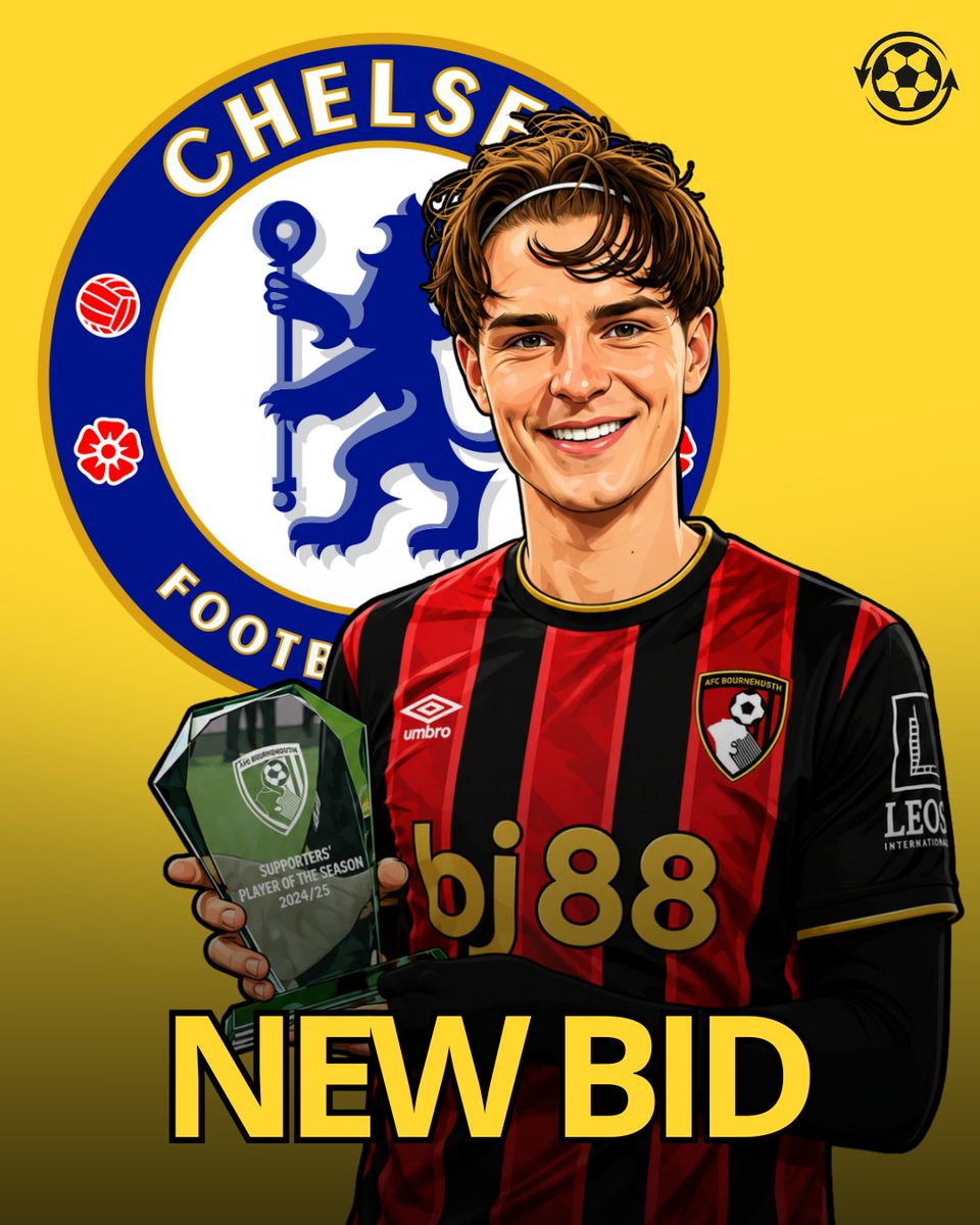 DeadlineDayLive's tweet photo. 🚨 Chelsea are ready to make an improved bid for Bournemouth midfielder Alex Scott after seeing an opening offer worth £64M REJECTED.

Bournemouth insist the 22-year-old is NOT for sale, but Scott has rejected a new contract and Chelsea are prepared to test their resolve again. 

The Blues see Scott as Enzo Fernandez's replacement, who is expected to join Manchester City if a fee can be agreed.

(Source: The Sun)