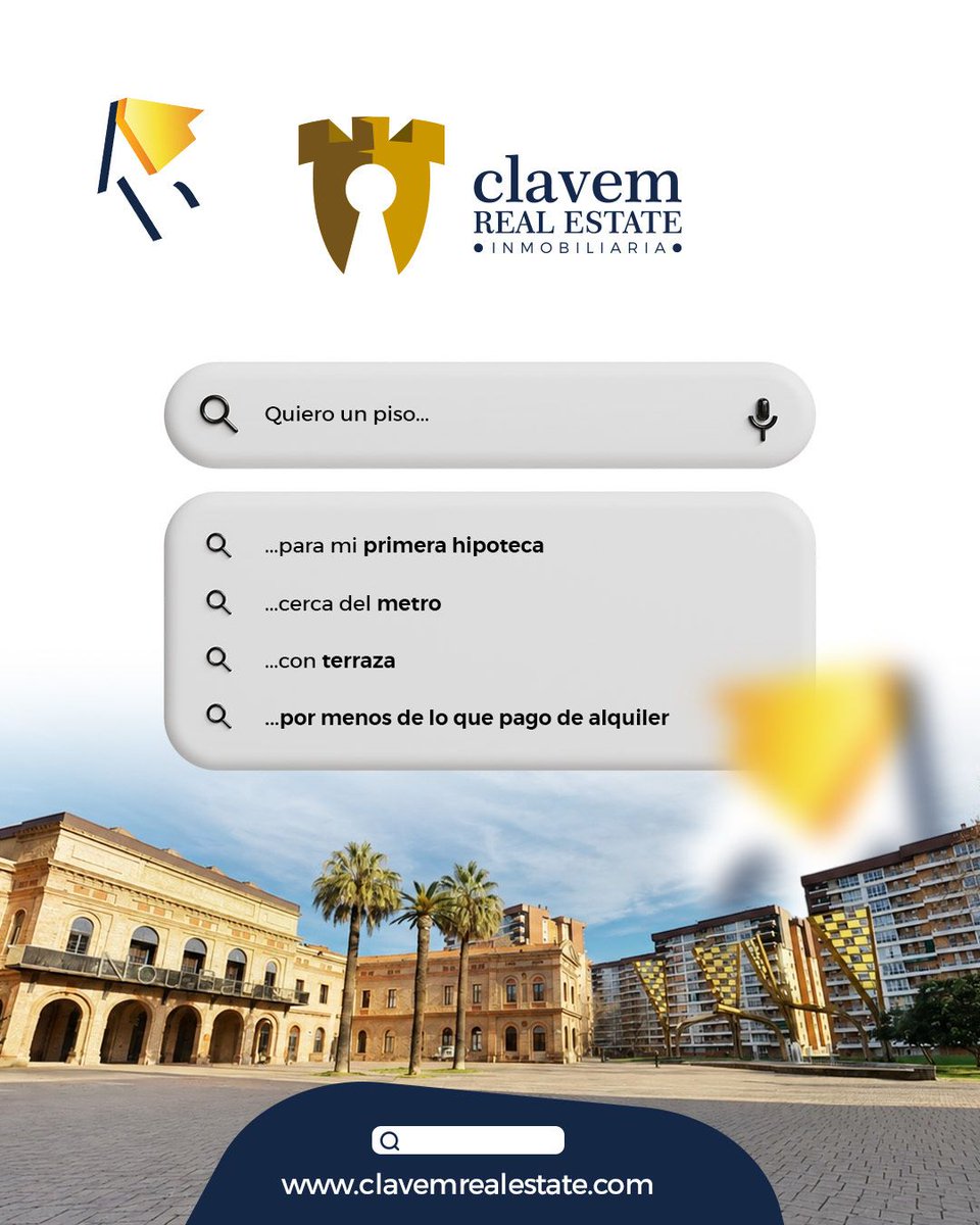 ClavemRealEstat's tweet photo. ¿Sabes qué es lo más buscado por quienes quieren dejar de alquilar?🏠

Terrazas, buena ubicación, espacio para los peques... y sobre todo, pagar menos de lo que ya pagan cada mes. Spoiler: muchas veces es posible
En Clavem sabemos exactamente qué buscas!
https://t.co/0J9QMEaHE2 https://t.co/Vxx14mIxIP