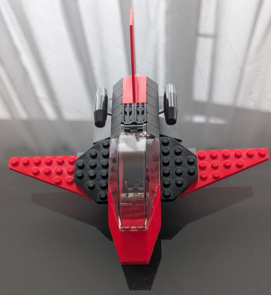 MohabAyman's tweet photo. My first variable sweep wing design #lego #lego_ideas https://t.co/iUQEIrRkbQ