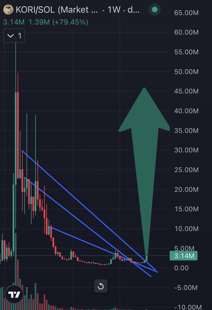 kingxcrypt's tweet photo. $KORI  clear breakout.

It’s going towards to 100 million market cap. https://t.co/vxhlrMaYaY