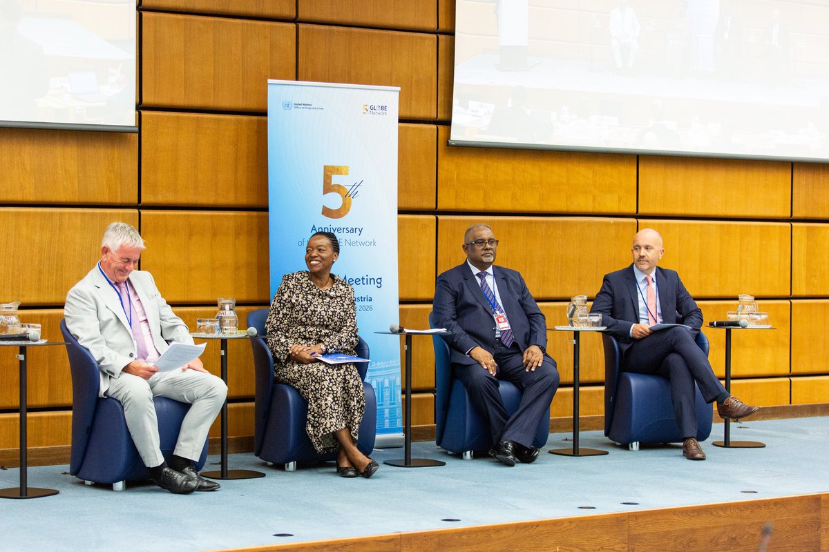 Monica_Juma_'s tweet photo. A corruption lead in one country can often unlock a case in another, but it takes a network to connect the dots.
At a #GlobENetwork panel, I spoke to prosecutors, investigators and practitioners about the importance of effective cooperation to turn leads into cases, and cases into justice.
That requires trust, timely information-sharing and strong connections between the people working on the frontlines. The GlobE Network was designed to build exactly those connections.
Together, we can ensure cross-border cooperation advances investigations and delivers practical results in the fight against corruption.