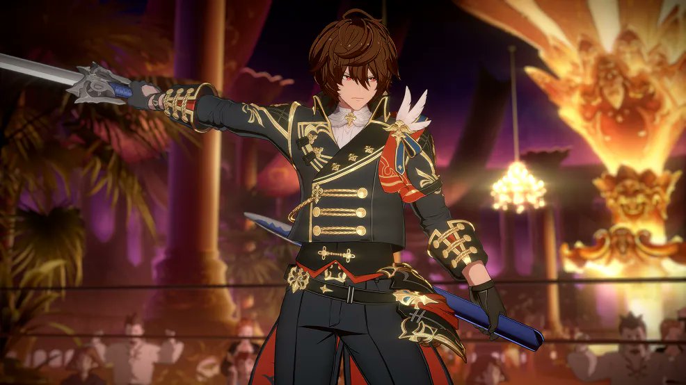 Furious_blog's tweet photo. 【GBVSR】参戦キャラアンケート世界1位の大人気キャラ - Switch2版の早期購入特典・キャラクターコスチューム「サンダルフォン(レヴェランス・アタイア)」※PS5/PS4/Steamでは9月17日(木)からDLC販売 https://t.co/Rco9ZFaPmS