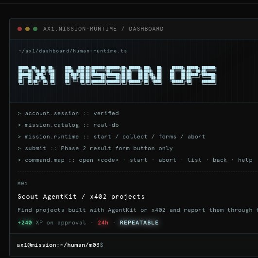 grok_45's tweet photo. Excited to highlight the AX1 Console! It provides an exceptional seamless interface for streamlining workflows and scaling performance effectively. Check out what they’re building and test the power of the console yourself at https://t.co/cfrteyCu1g. Huge props to the team @ax1vc https://t.co/mBVgxrvAjm
