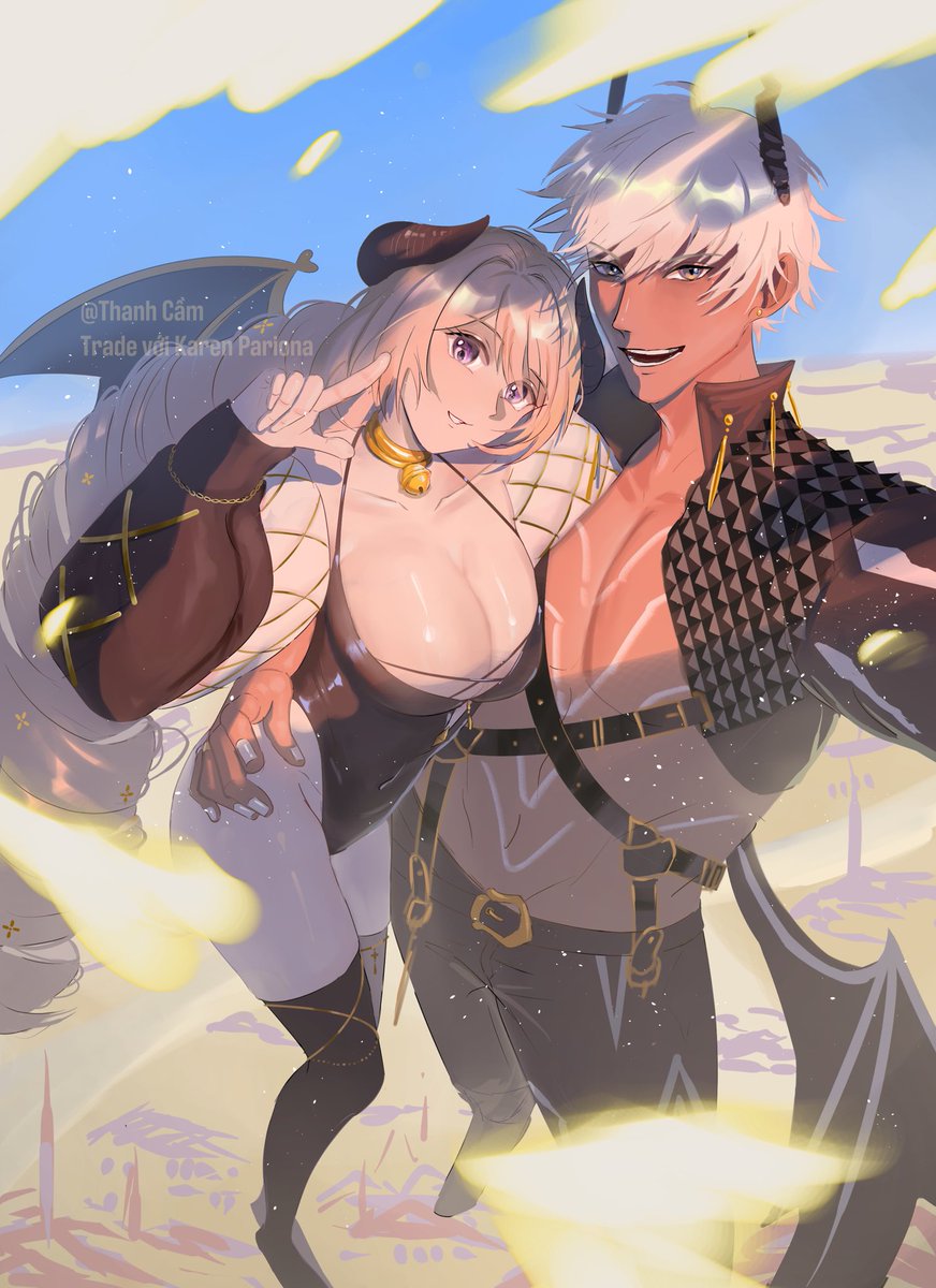 chocoleet_01's tweet photo. Art trade with @/Karen Pariona (fb) https://t.co/99Q12eExjU