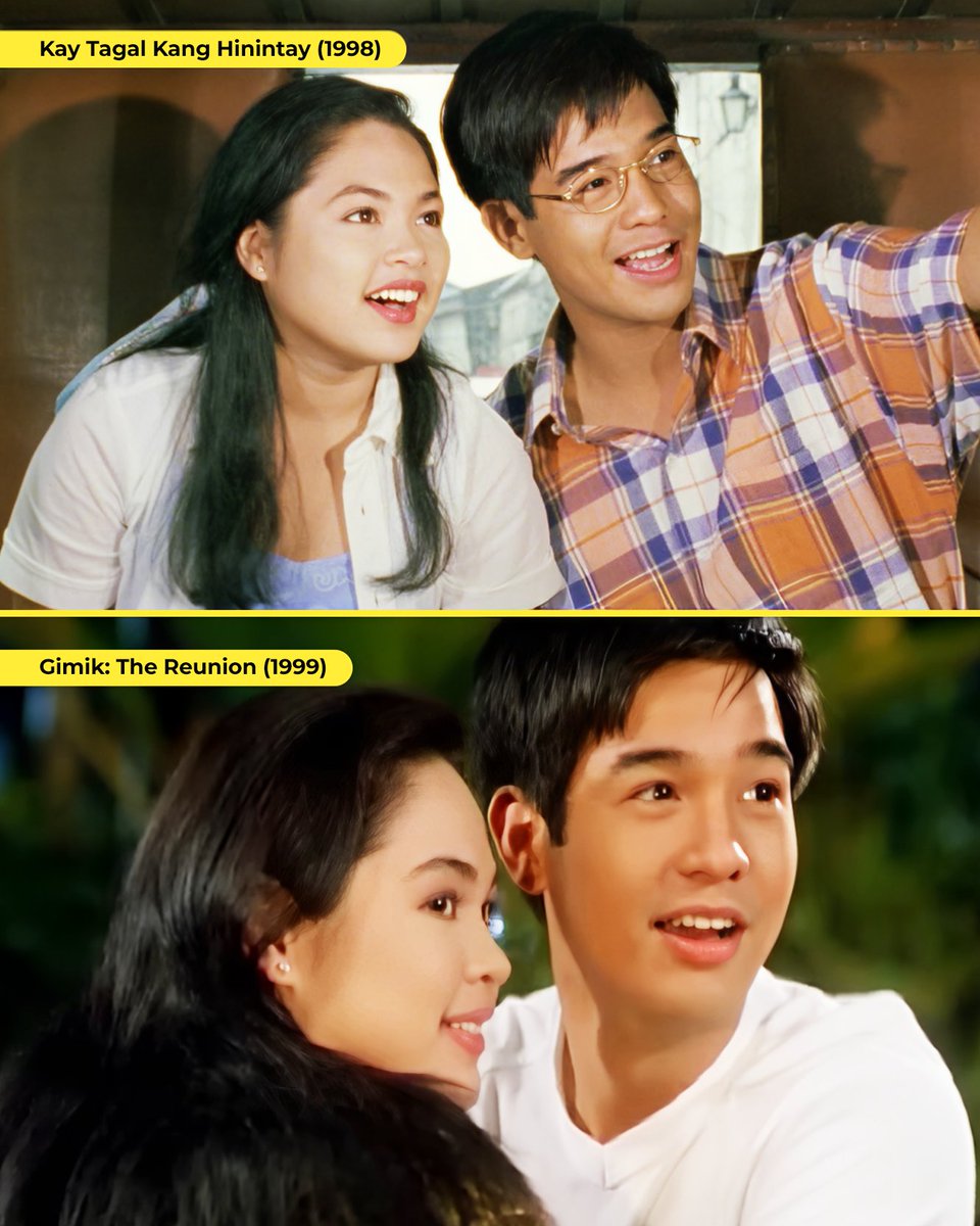 StarCinema's tweet photo. To find each other and fall in love in a different universe 🥰

Watch these FREE FULL MOVIES on our YouTube channel!

#AllAboutStarCinema #LabsKitaOkeyKaLang #HeyBabe #KayTagalKangHinintay #GIMIKTheReunion #CloseToYou #TheMistress #MyFirstRomance #AngTangingIna https://t.co/2EV9RFGSi0