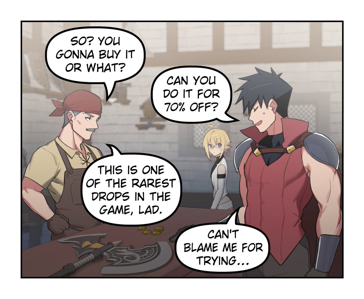 CuteHealer's tweet photo. Episode 3: The Axe https://t.co/oKNZOq7DGI