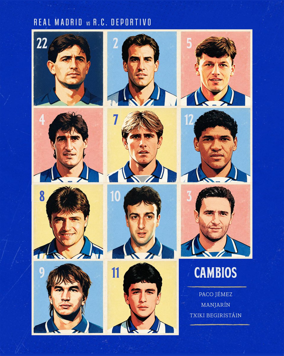 RCDeportivo's tweet photo. 🔙🎂 Dobre aliñación para conmemorar o dobre aniversario 

🗓️ 𝟯𝟭 𝗮𝗻𝗼𝘀 da Supercopa ante o Real Madrid 

🗓️ 𝟮𝟲 𝗮𝗻𝗼𝘀 da Supercopa ante o R.C.D. Espanyol

Que lembrazas tes daqueles días? 👇 https://t.co/YKaXSWvfVp