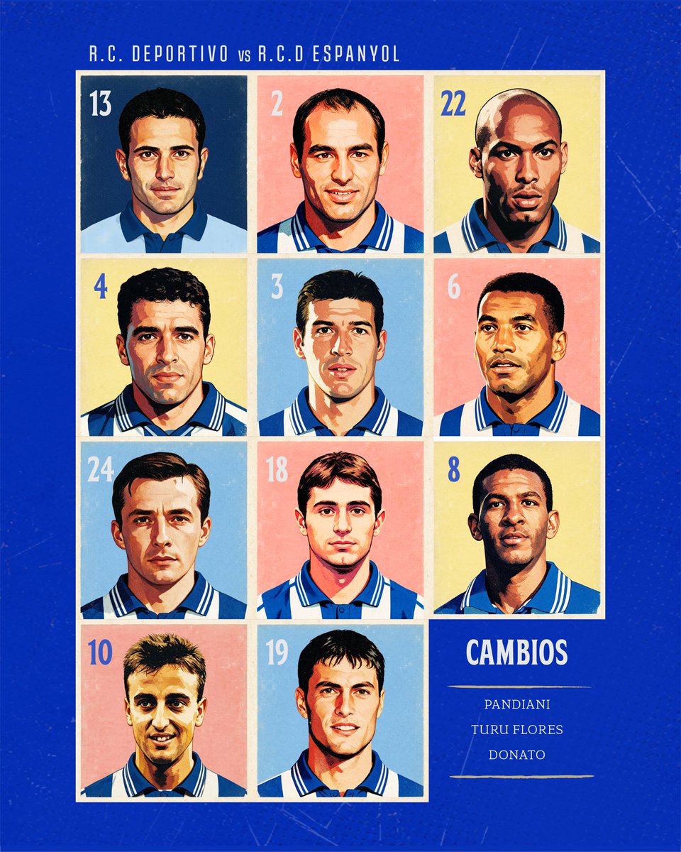 RCDeportivo's tweet photo. 🔙🎂 Dobre aliñación para conmemorar o dobre aniversario 

🗓️ 𝟯𝟭 𝗮𝗻𝗼𝘀 da Supercopa ante o Real Madrid 

🗓️ 𝟮𝟲 𝗮𝗻𝗼𝘀 da Supercopa ante o R.C.D. Espanyol

Que lembrazas tes daqueles días? 👇 https://t.co/YKaXSWvfVp