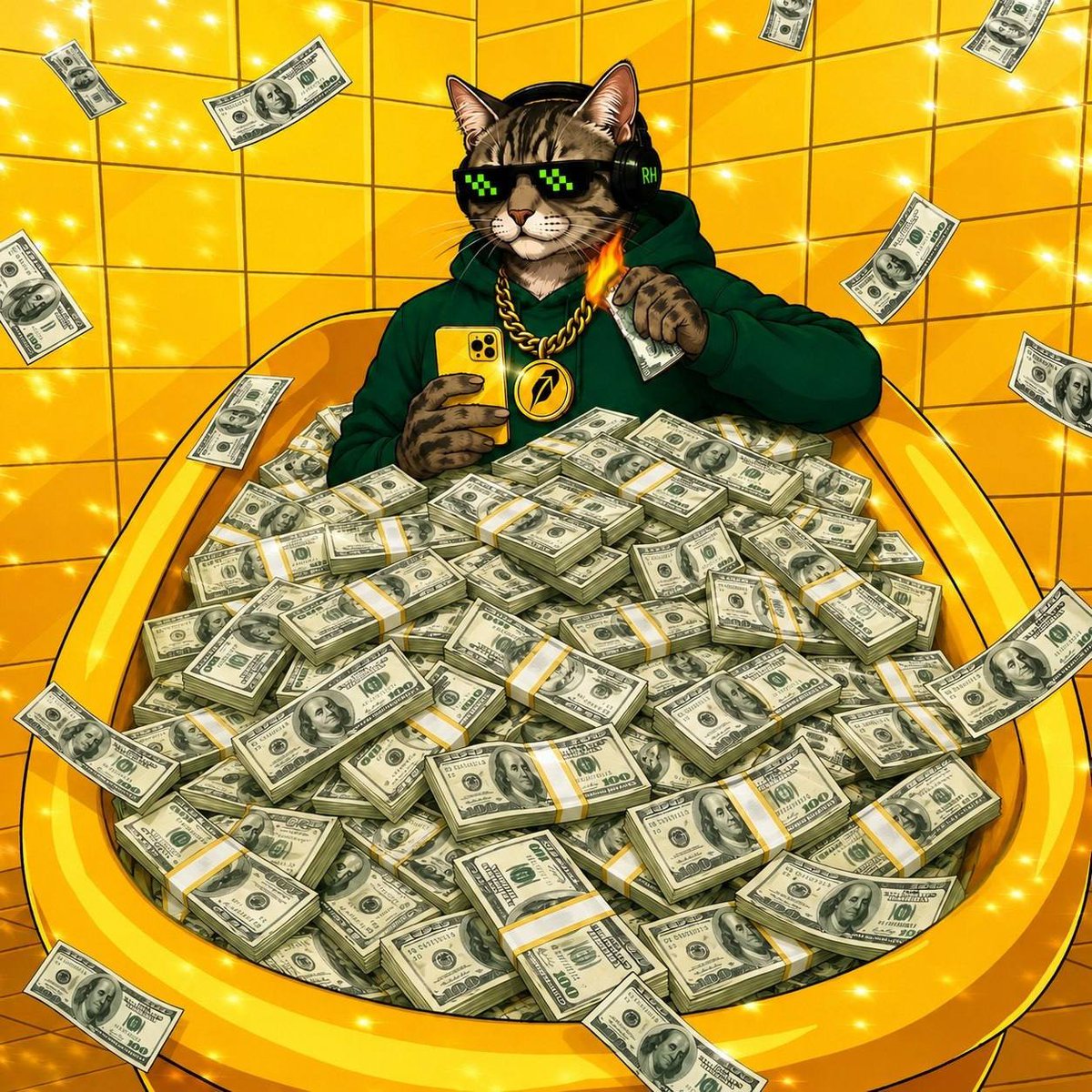 LuckinthehoodRH's tweet photo. $LUCK mode: MONEY LOADING. https://t.co/eYdvXQFK3Y