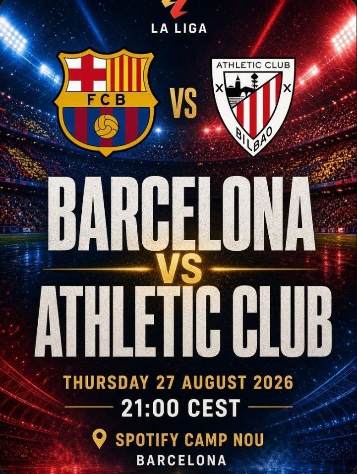 mchase011's tweet photo. 🏆 PREDICT & WIN!🏆 

I am giving ₦3,000 to 5 lucky winners who predict the correct score . 
 
Barcelona 🆚 Athletic Bilbao
 
1.Drop your exact full-time score 
✅make sure you are following ⚠️
✅retweet and share 
prediction in the COMMENTS below.
#footballunitus #FootballTwitter #laliga