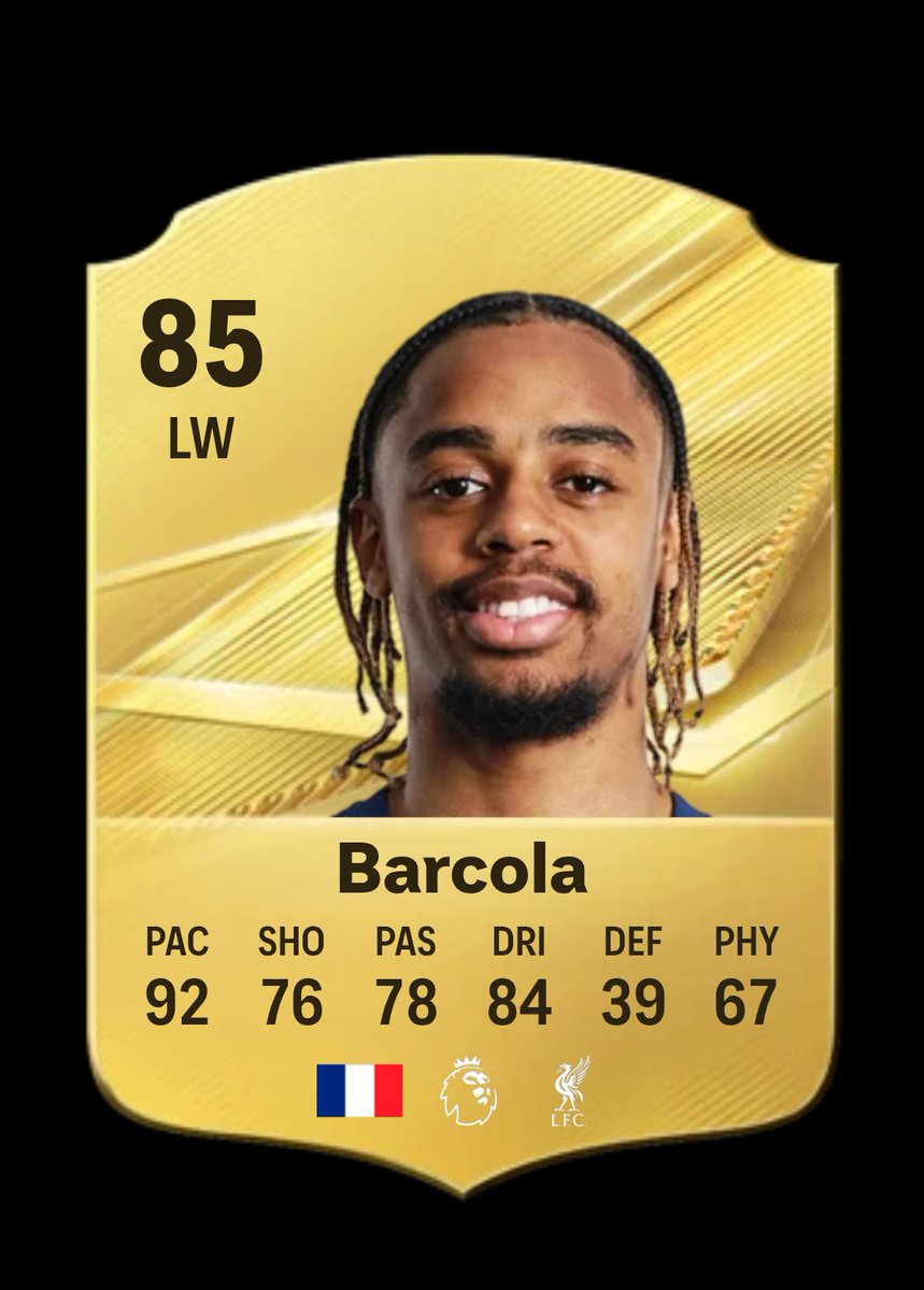 itsagt17's tweet photo. Barcola going to Liverpool

This card will be 100k MIN, PREM TAX! https://t.co/rJ19KxxPEa