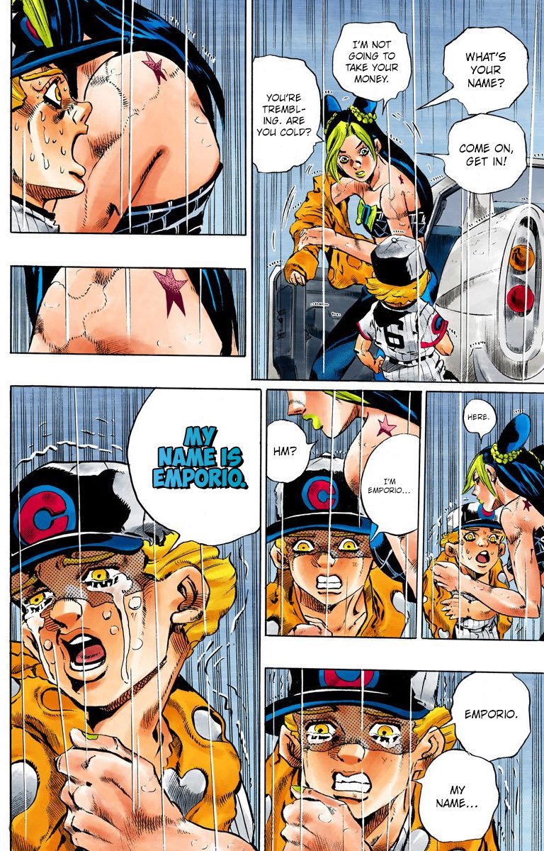 HarkesWebDiary's tweet photo. jjba part 6.... FINISHED!

oh my god i love you emporio https://t.co/wL5forQ8u2