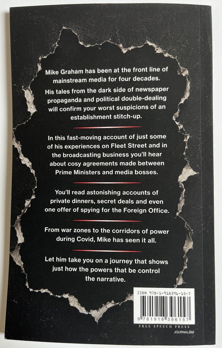 OAK77uk's tweet photo. Just Arrived by Royal Mail ‘Book of the Year? It could well be by #MikeGraham - #FakeNews ‘Now It Beginz - Getting Those Needles & Pinz’ here we go…. @iromg https://t.co/aiFvPzEMkz