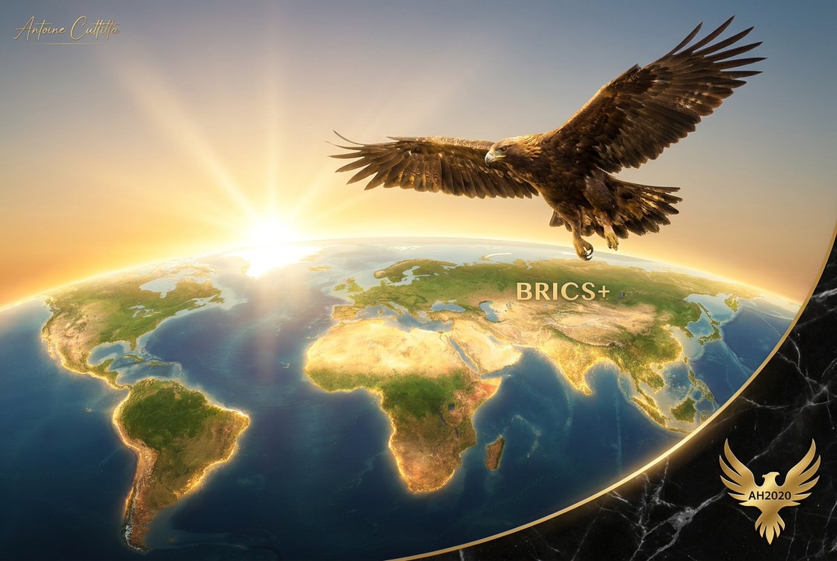 AntoineAH2020's tweet photo. 🌐 TOPO DE MIDI — 27 AOÛT 2026 🌐

1. Expansion Historique des BRICS : Le bloc des 12 (BRICS+) consolide sa structure financière sous présidence indienne. La dé-dollarisation devient opérationnelle. 🌏

2. Goulot d'Étranglement Maritime : Ormuz et la Mer Rouge sous haute tension. L'incapacité occidentale à sécuriser les flux illustre le basculement du contrôle mondial. 🚢

3. Fusion des Fronts Ukraine-Iran : Les frappes en mer Caspienne marquent un tournant. Coordination stratégique accrue entre les puissances souveraines. 🔄

4. Nettoyage de l'État Profond : Démantèlement des structures de politisation au DOJ. La souveraineté institutionnelle revient au centre. ⚖️

5. Mur Budgétaire : L'économie US face à une réallocation massive des capitaux vers le système financier multipolaire. 📈

6. Séquence de Neutralisation : Les offensives finales signalent l'effondrement de l'ancien monde. Une nouvelle architecture de sécurité émerge. 🏛️

La souveraineté n'est plus une option, c'est le chemin. Ensemble.

https://t.co/FmYTkBSusK