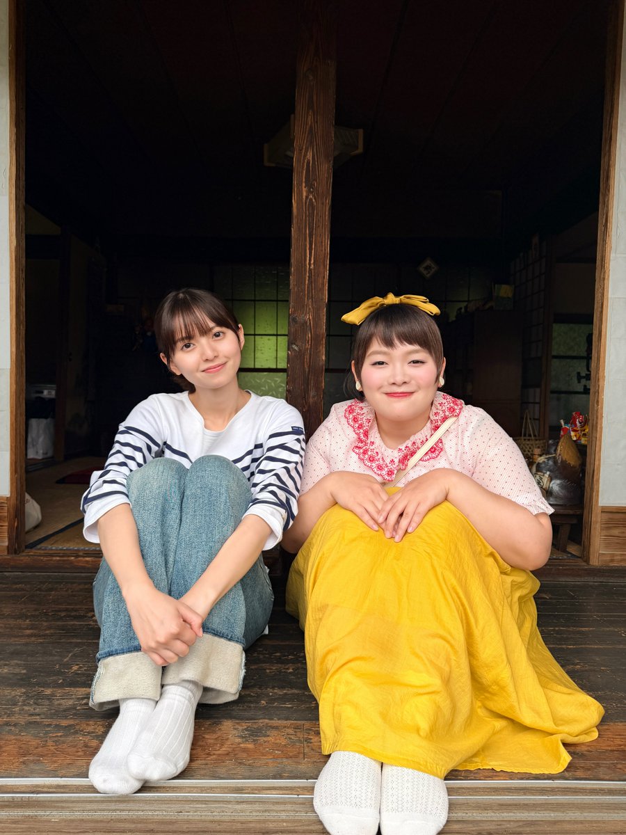 tx_mamemugi's tweet photo. 𓂃 𓈒𓏸🫘𝙤𝙛𝙛𝙨𝙝𝙤𝙩🌾𓏸𓈒 𓂃

#齋藤飛鳥 さん演じるむぎと
#富田望生 さん演じるまめ、
２人が出会うことでどんな変化を起こしていくのか。

今後の続報もぜひお楽しみに🌟
公式インスタグラムでは別カットも📸

#まめとむぎ
📅10月2日(金)24時12分放送スタート🌿
🔗https://t.co/op1ggDWKLp https://t.co/4UnAwBMLfX
