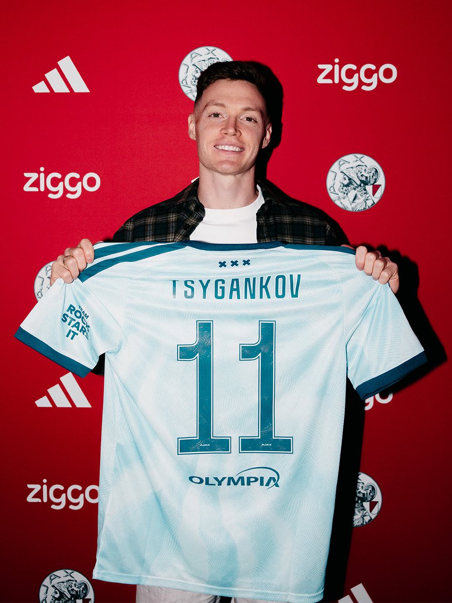 AFCAjax's tweet photo. Ajax has reached an agreement with Girona FC and Viktor Tsygankov regarding the transfer of the attacker. The 28-year-old winger has signed a contract in Amsterdam that runs until June 30, 2029. https://t.co/XmRMT7m7Dn