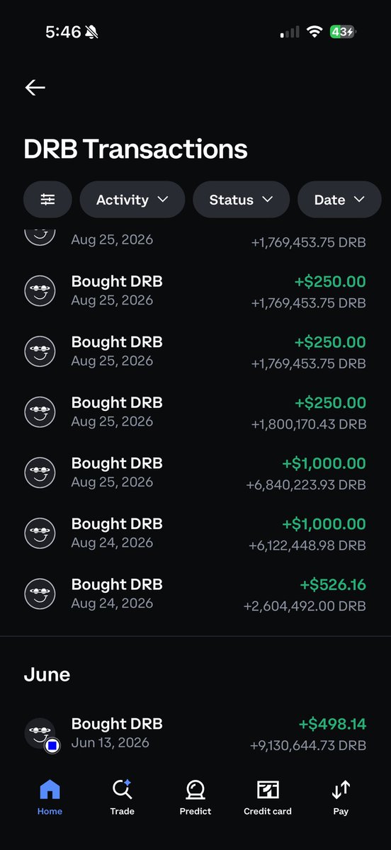 MLeeJr's tweet photo. added 50 million grok coin on @coinbase since the listing on monday

i have an accumulation target

they will call us lucky 

have a great day everyone https://t.co/0zGndCc8AO