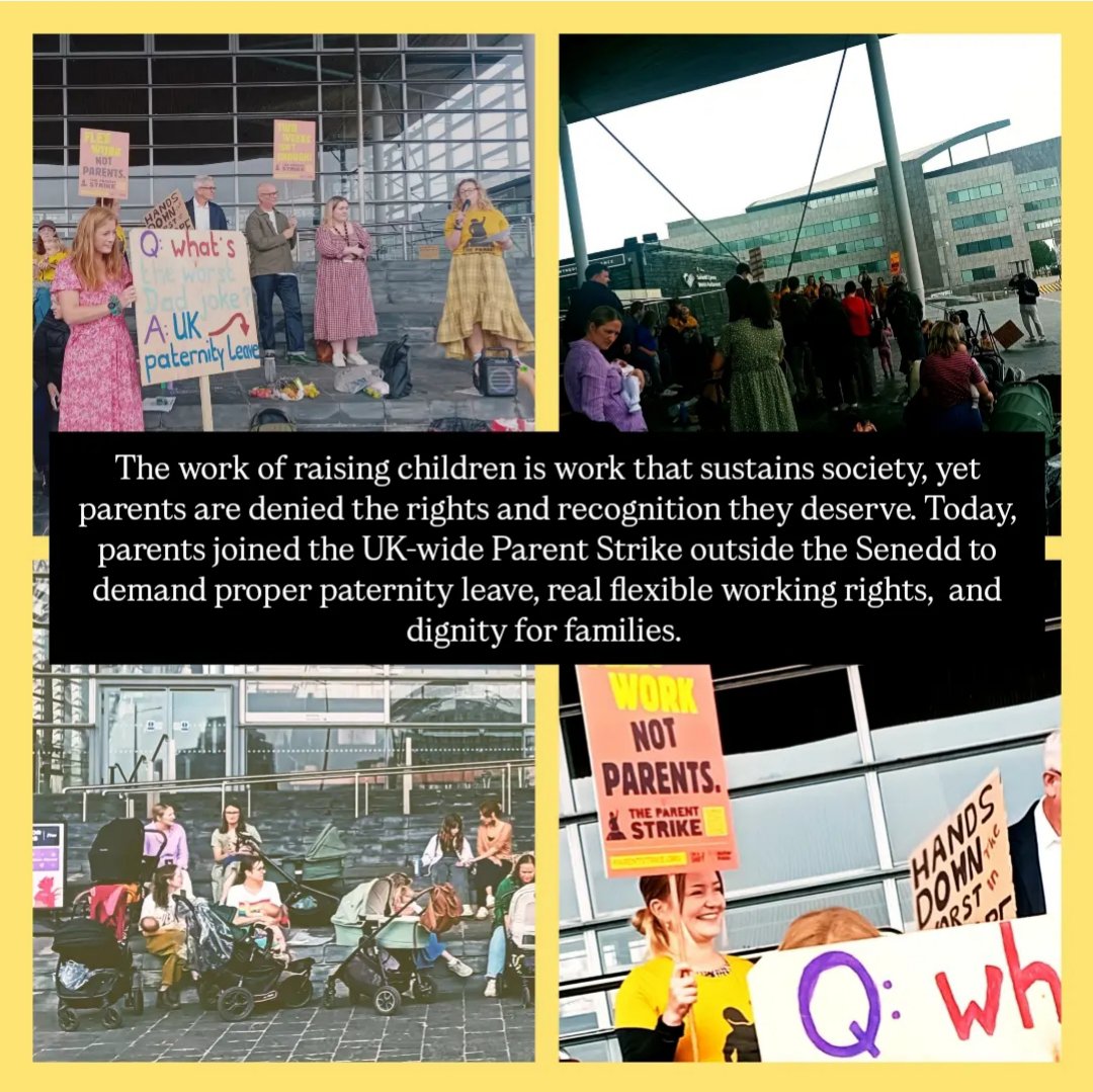 cardiff_people's tweet photo. #ParentStrike https://t.co/HFGYb25V33