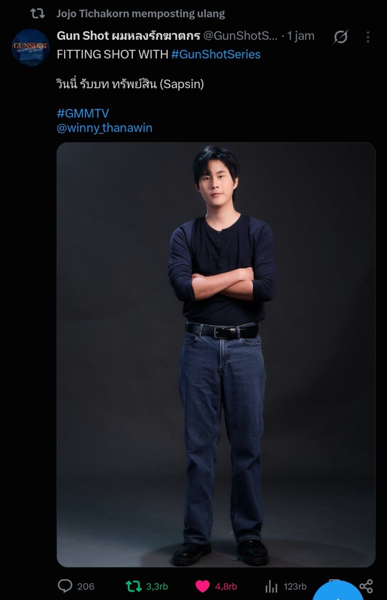 oshkdyhrjljn's tweet photo. Emang cuma phi jo yang sayang winnysatang😭

#วินนี่สตางค์ #WinnySatang https://t.co/FBJnVwVPfv