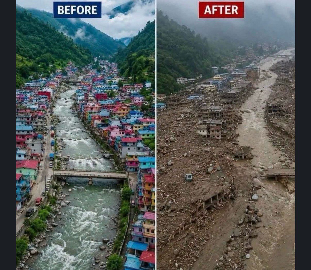 IndiNasir's tweet photo. A Heartbreaking Reality 💔

They call it a disaster, but we know the truth when we destroy forests and cut mountains, we create our own tragedies.

A family lost their lives, home, and dreams in moments. 

#Nepal https://t.co/T0LqVuAVOE