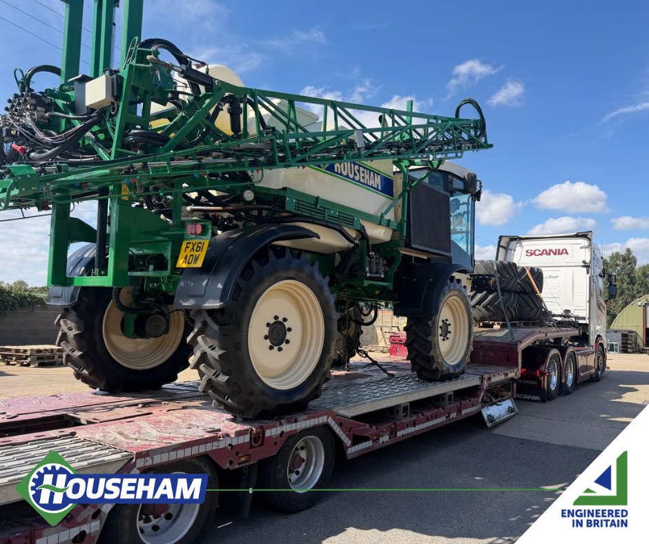 HousehamSprayer's tweet photo. 🚜 Derbyshire-bound!

This preowned Househam AirRide is heading to its new home this week.

Looking to upgrade? Whether you’re after a preowned machine or a brand-new Househam, give our sales team a call on 01400 276050.

#Househam #AirRide #Agriculture https://t.co/qoZpsE4VUI