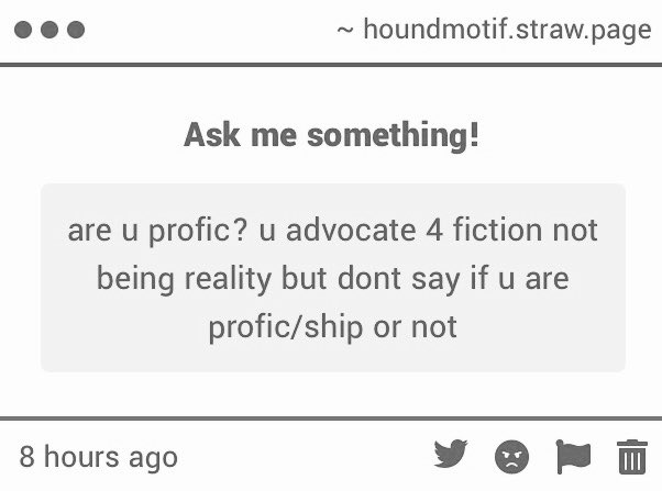CUT2FLESH's tweet photo. i wouldn’t call myself proship or anti, honestly. i believe fiction and art shouldn’t be censored for being taboo, but that doesn’t mean i condone everything that’s written or drawn. i also don’t think everything needs to be sexualised. yet i’m not interested in policing others. https://t.co/GnfnmSzoKi