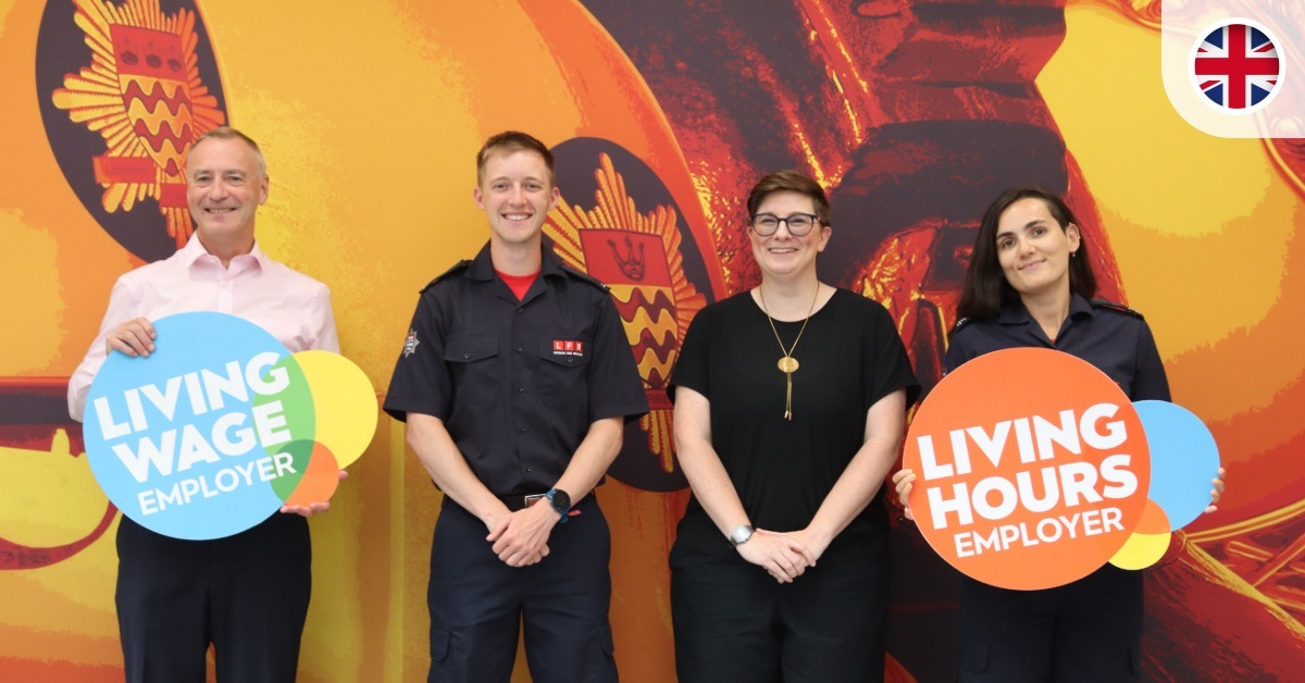 HRGrapevine's tweet photo. London Fire Brigade is now the UK’s 300th Living Hours Employer, backing secure work as employment rights reform moves forward. 

#LivingHours #HR #EmploymentRights 

Follow us for more HR news and insights! https://t.co/Ke2DykmKGC https://t.co/crPDCdLYWb