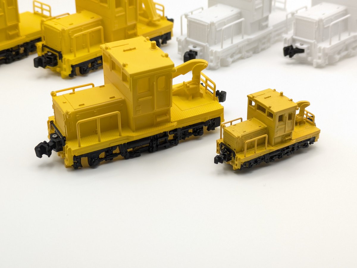 model_coupler's tweet photo. 【新商品のお知らせ】
来月軌道モータカー TMC200A・B・CのHOゲージ（1/80）を販売します。

今週GVぐんまちゃん横川が運行され、土日に横川駅前で出店するので特別価格で先行販売予定です。
明日出品アイテムについてお知らせします。
土曜日は雨模様になりそうですが、今週はぜひ横川へお越し下さい! https://t.co/7UsMf0BHVW
