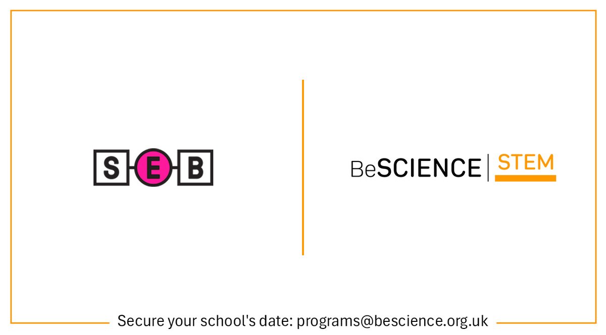 BeScienceStem's tweet photo. Big thanks to the Society for Experimental Biology (SEB) for funding our free Primary School STEM Hackathons across Enfield.
We’re bringing curriculum-aligned science days straight to classrooms at zero cost.
✉️ Book your date: programs@bescience.org.uk
#STEM #BeScience https://t.co/XtG4gj1IVS