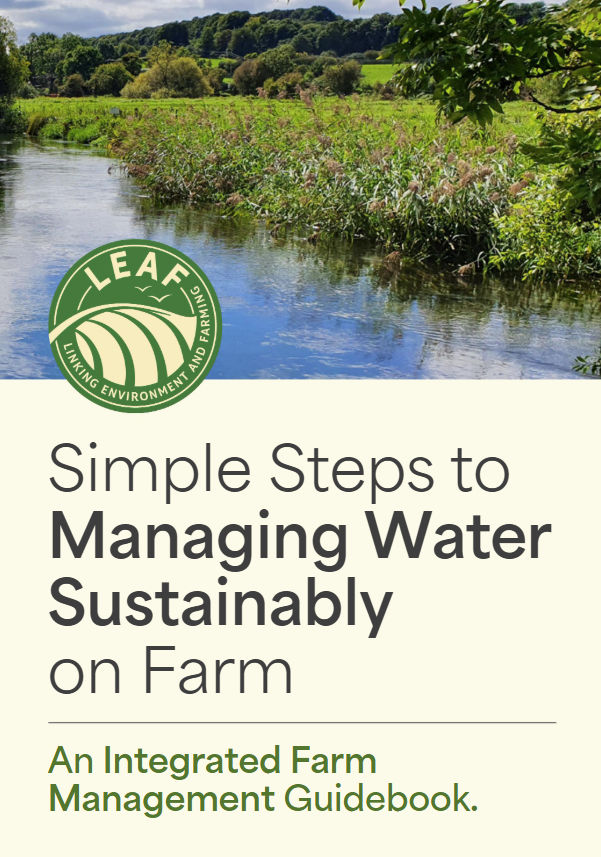 LEAF_Farming's tweet photo. This #WorldWaterWeek, explore our Simple Steps to Managing Water Sustainably on Farm guidebook. It features practical ideas and real-farm case studies to improve water efficiency and build farm resilience. 

To learn more &amp; download the free guidebook: https://t.co/6rq5JY4Sdv https://t.co/2PIzhmrL4z