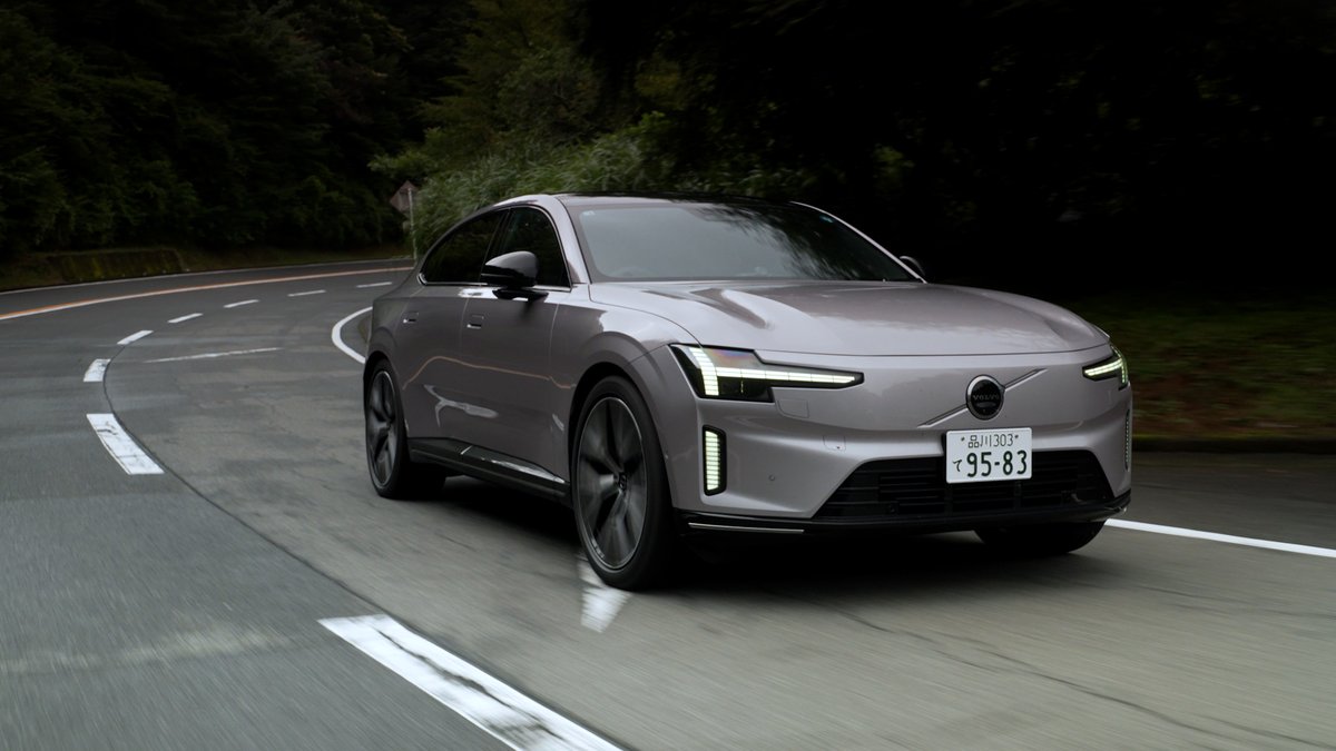 oricon's tweet photo. 【📺今夜23時】『カーグラフィックTV』
松任谷正隆、“1200万円”高級車に興奮🚗
「上質、そしてフラットだ!」
「新世代のボルボいいですね」と興奮
https://t.co/IboN6Tjt00
#ボルボ #ES90 https://t.co/k1rNfR4aNp