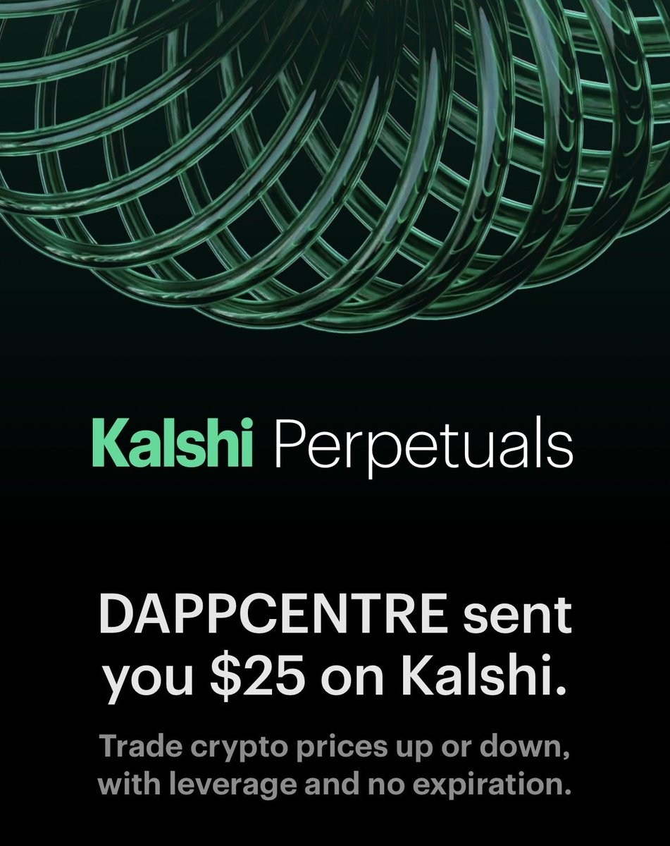 degenlifer's tweet photo. Good day Legends 🫡 

Join Kalshi Perpetuals with my link get $25 when you trade $25 🙌 

https://t.co/L070w5DxBD https://t.co/7LI4S8JSus