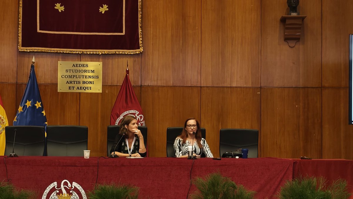 ecap12th's tweet photo. Plenary Lecture at ECAP12

Catarina Dutilh Novaes (@cdutilhnovaes) (VU Amsterdam) is delivering her plenary lecture in Madrid. 

"The ‘force of the better argument’ and the limits of discursive rationality"

#ECAP12 https://t.co/LjNbIB8jrq