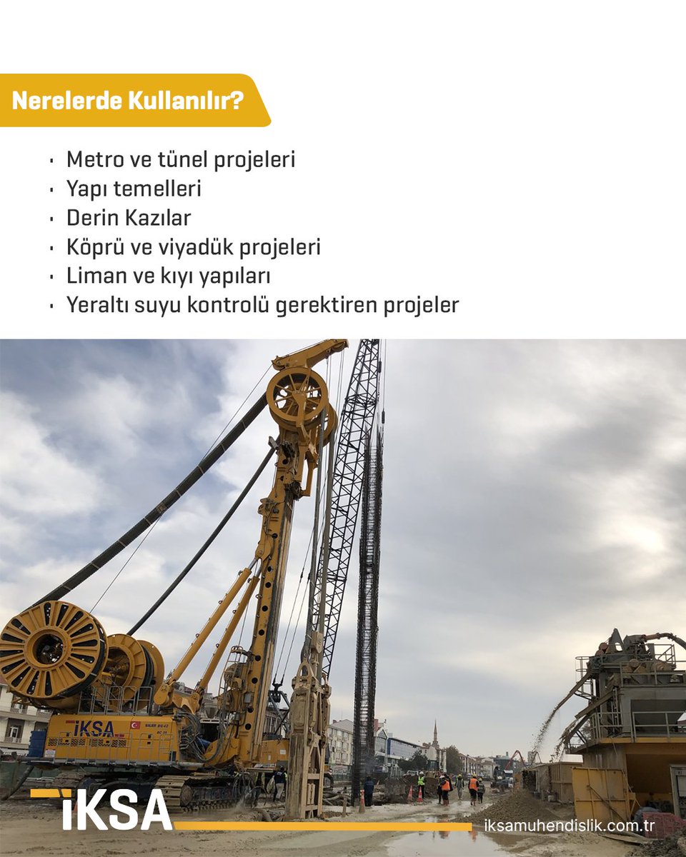 IksaMuhendislik's tweet photo. Diyafram Duvar Sistemleri

Metro, tünel, yüksek yapı temelleri ve derin kazı projeleri için güvenli ve etkili mühendislik çözümü.
Detaylı bilgi: https://t.co/25WADrUUFw

#İKSAMühendislik #DiyaframDuvar #ZeminMühendisliği #Geoteknik #DerinKazı https://t.co/w9nRdEIrQr