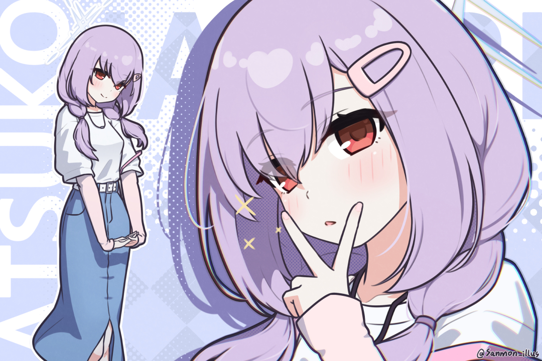 Sanmon_illus's tweet photo. 5.5th Anniversary アツコ
#ブルアカ https://t.co/gdVt7velFD
