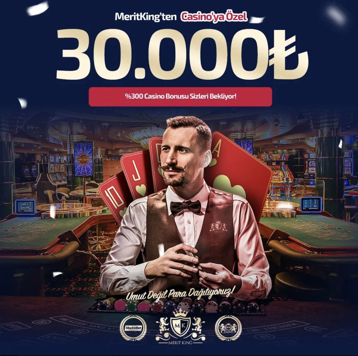 meritkingiris04's tweet photo. 🎰 %300 Casino Bonusu Meritking’de

Casino heyecanını artır! ♠️
Meritking’de %300 casino bonusu seni bekliyor. 💎
Meritking ile şansını büyüt! 🚀

👉 Güncel Giriş: https://t.co/wyJsLsTzyh https://t.co/FCzmwoivUY