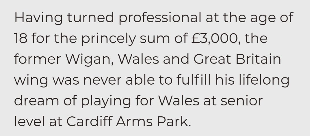 TrylineUK's tweet photo. Why was he unable to fulfil his dream of playing Rugby Union for Wales? Learning from history first means you must acknowledge and not airbrush it. https://t.co/wT5HTtwzkz