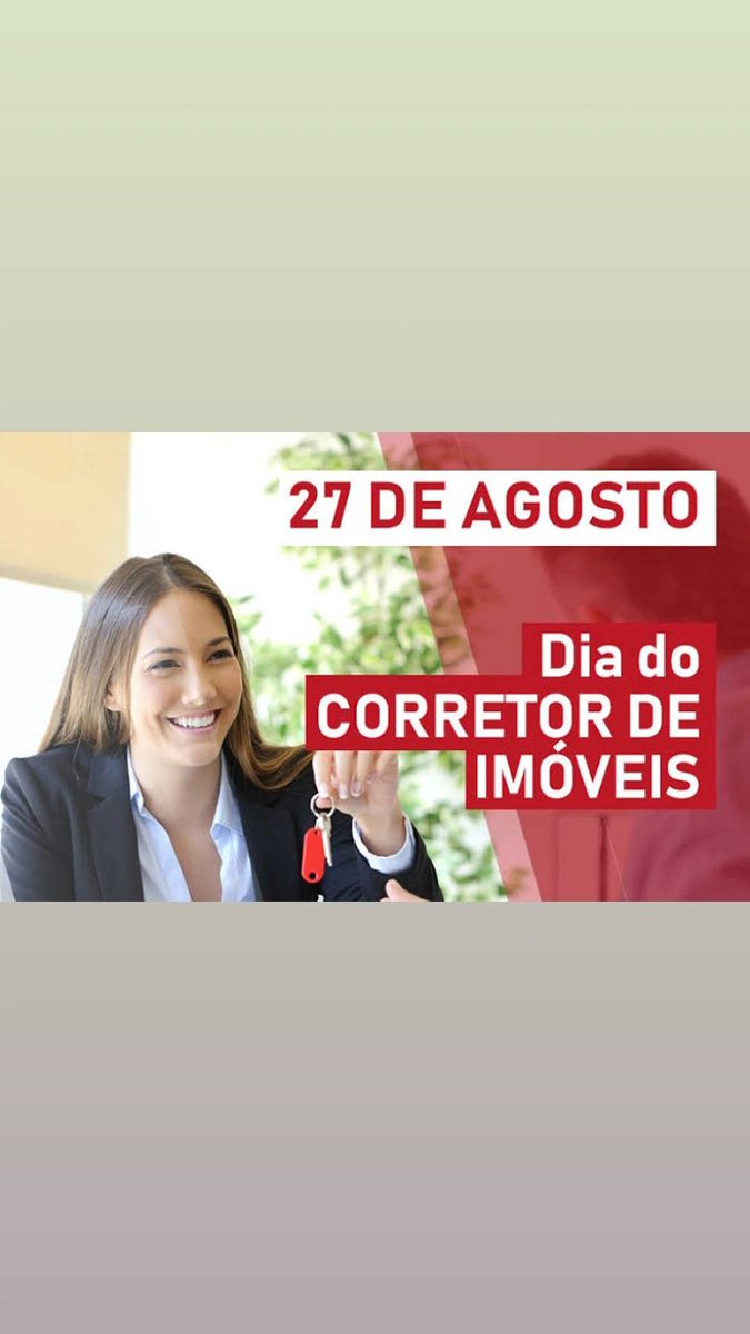 JaVanderlei's tweet photo. Hoje é o Dia do Corretor de Imóveis. https://t.co/hEeVIWlPQO