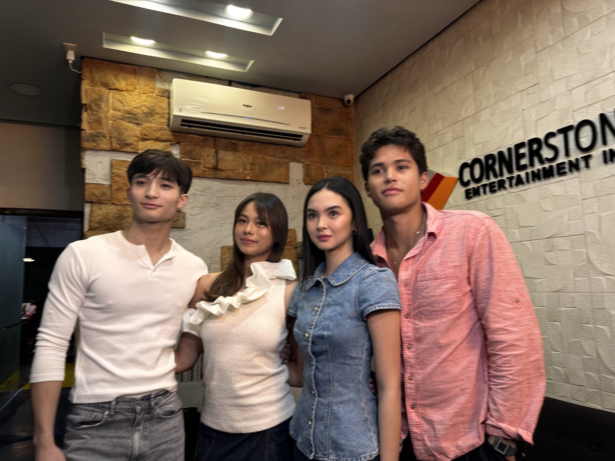 ABSCBNNews's tweet photo. FIRST LOOK AT FIRST SEM! 😍📖

Kyle Echarri and Kai Montinola are set to lead their first movie together titled “First Sem.” 

Joining them in the kilig fest are Joaquin Arce and Lella Ford. | via @annacerezo_ 
https://t.co/ONQTr0g6tW