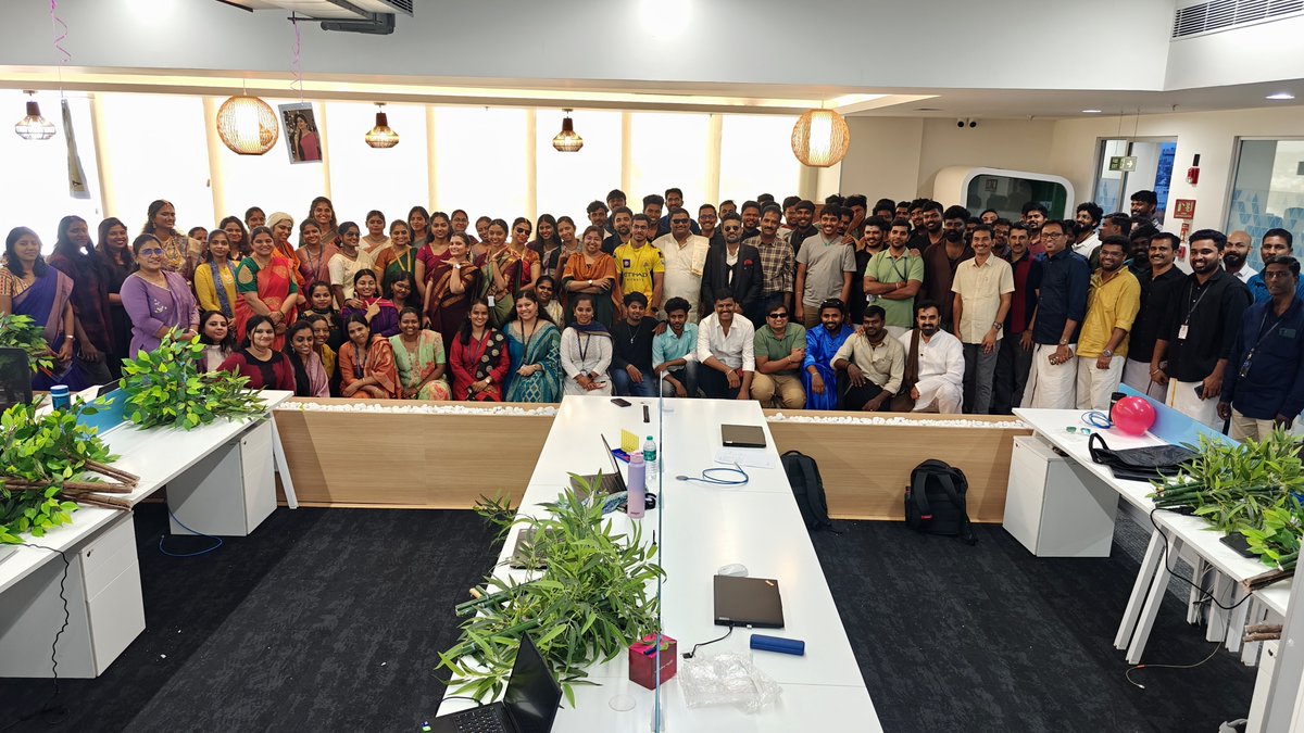 TPFSoftware's tweet photo. Madras Day brought the whole TSI cast together - one frame, many familiar faces, and a celebration that felt truly ours.

#MadrasDay #ActivitiesAtTSI #TSIans #TPFSoftware #MoveForwardTogether #TSI #TSIans https://t.co/Vluz8a2kOO