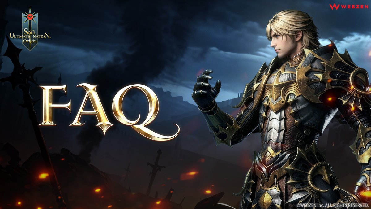 SUN__Origin's tweet photo. 💬 Got questions about pre-registration, regional availability, or launch?

👇 Check out the full Q&amp;A on Discord: 
https://t.co/e7wbzwKSyK

See you in Brakion! ⚔️

#SUNOrigin #SoulOfTheUltimateNationOrigin #MMORPG #FAQ https://t.co/m2nsaWR2bT