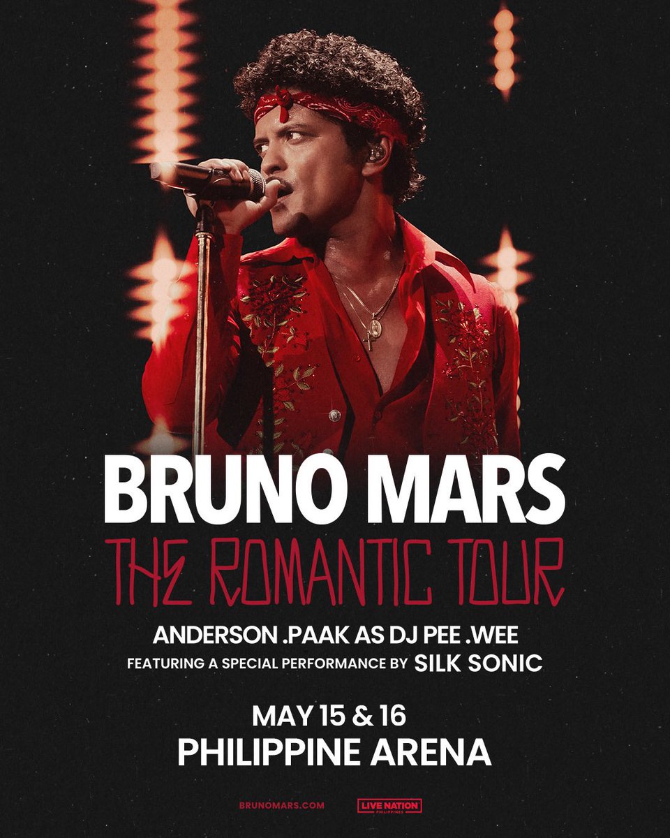 TicketBoxPH's tweet photo. 🎫Bruno Mars " Romantic Tour" in Manila 2026 
Direct link/ Ticket Purchasing Assistance

📍 380 php 
- tickets will be secured tru your own account
- no queue/bypasslink 
proof of legitimate: ( in my pinned tweet)

FORM: https://t.co/HakphjnfDs
 
LIMITED SLOTS ONLY!! GRABE  YOUR SLOT NOW ❤️‍🔥❤️
#BrunoMarsInManila #TheRomanticTourPH