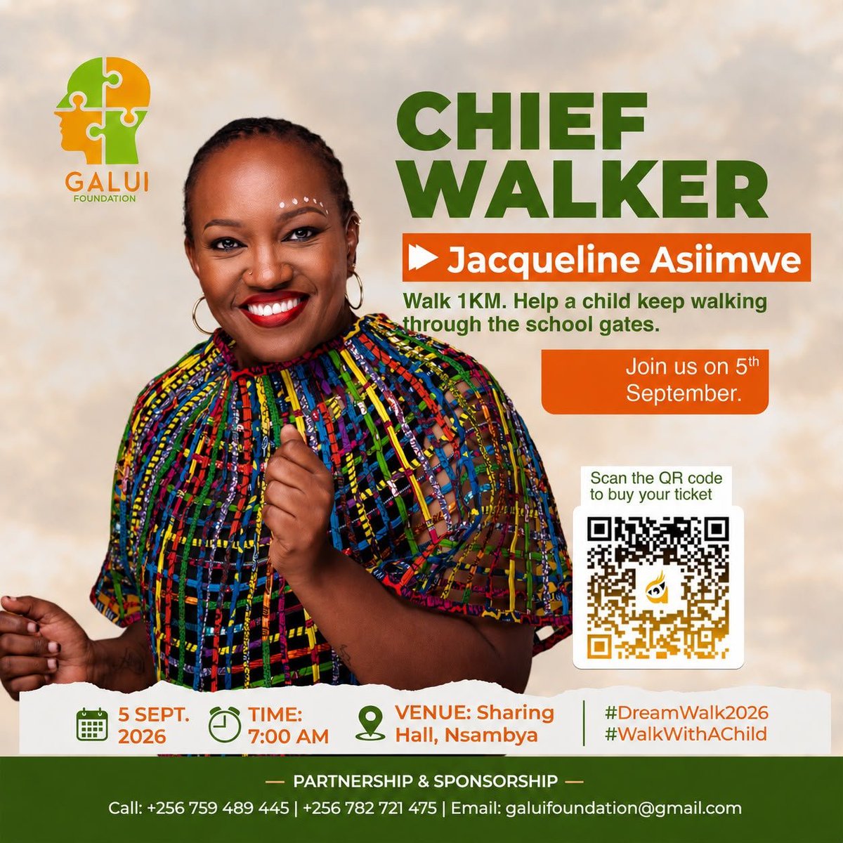 ninyesigar's tweet photo. #DreamWalk2026
"What your friend has is what they give you" 〰️ Lusoga Proverb @CivLegacy_F
We are delighted that #WalkTalkConnect will be joining us!
#WalkWithAChild @galuifound
#CommunityFoundations https://t.co/jchbot0q5q