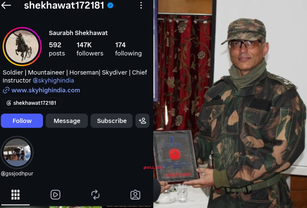 Gill_Iss's tweet photo. Only KK Menon(Brigadier Rudra Pratap Singh) can do justice to his biopic💀🔥

The most decorated officer of the Indian Army — Brigadier Saurabh Singh Shekhawat🇮🇳🫡 https://t.co/afjrQf8ywv