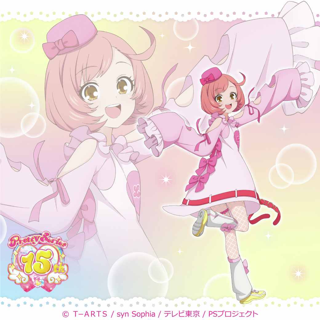 storeinfo_TEAM's tweet photo. 【#プリティー15周年】 

＼新規イラスト紹介❤／
【2026年11月発売】
『プリティーシリーズ15周年』【マスコット風コーデ】

ラブリンをイメージしたコーデによる
なるの新規描き下ろしイラストです！

▼商品詳細はこちら▼
https://t.co/2TJyaf69Wo

#プリティーシリーズ
#ティームストア https://t.co/jKU98xzYvW