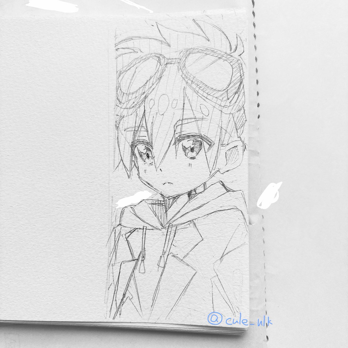 cule_nlk's tweet photo. これは初めて描いたジェット先輩 https://t.co/EwQBf5ftXY