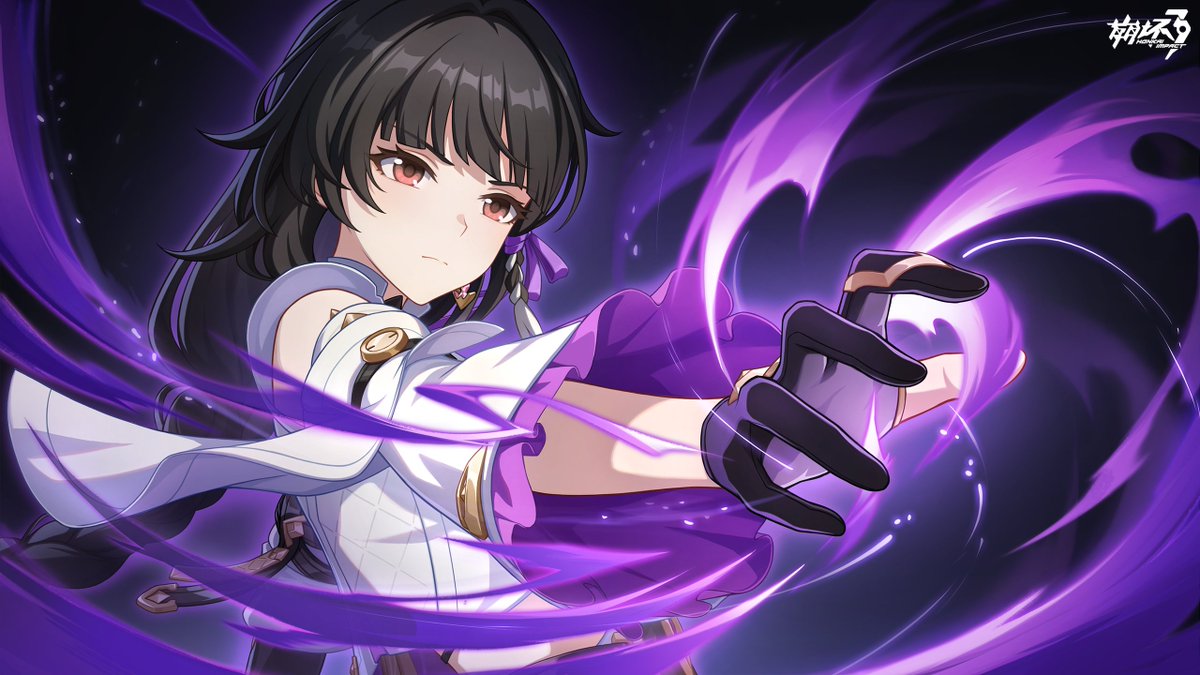 Nerox893's tweet photo. I said it once, and I say it again: when it comes to character development/evolution, Honkai is in a league of its own!

Who still remembers Entropy hiding from the shadows the first time she landed in Langqiu? She was so scared back then. Now she is a literal goddess! https://t.co/VzVPMCs0hv